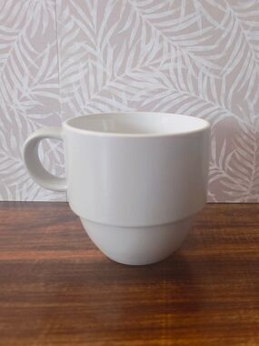 Minimalist White Mug - Debbie Travis Sears